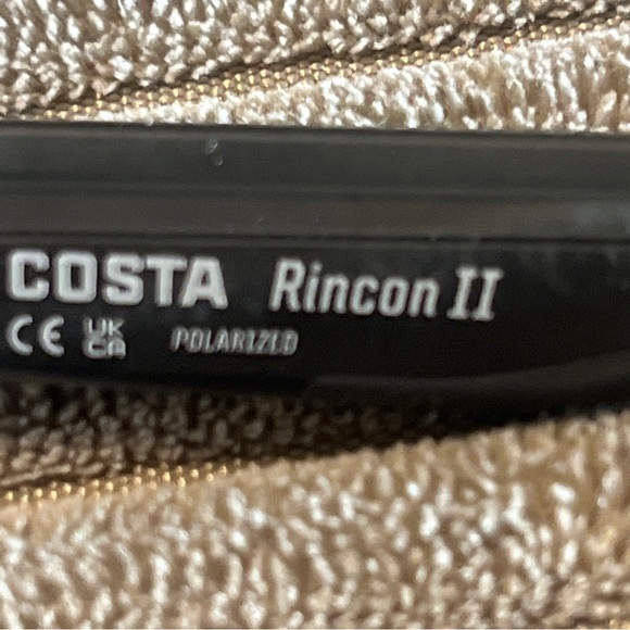 Costa Del Mar Rincon II Matte Black/Gray 580P Polarized Men's Sunglasses - Picture 9 of 12